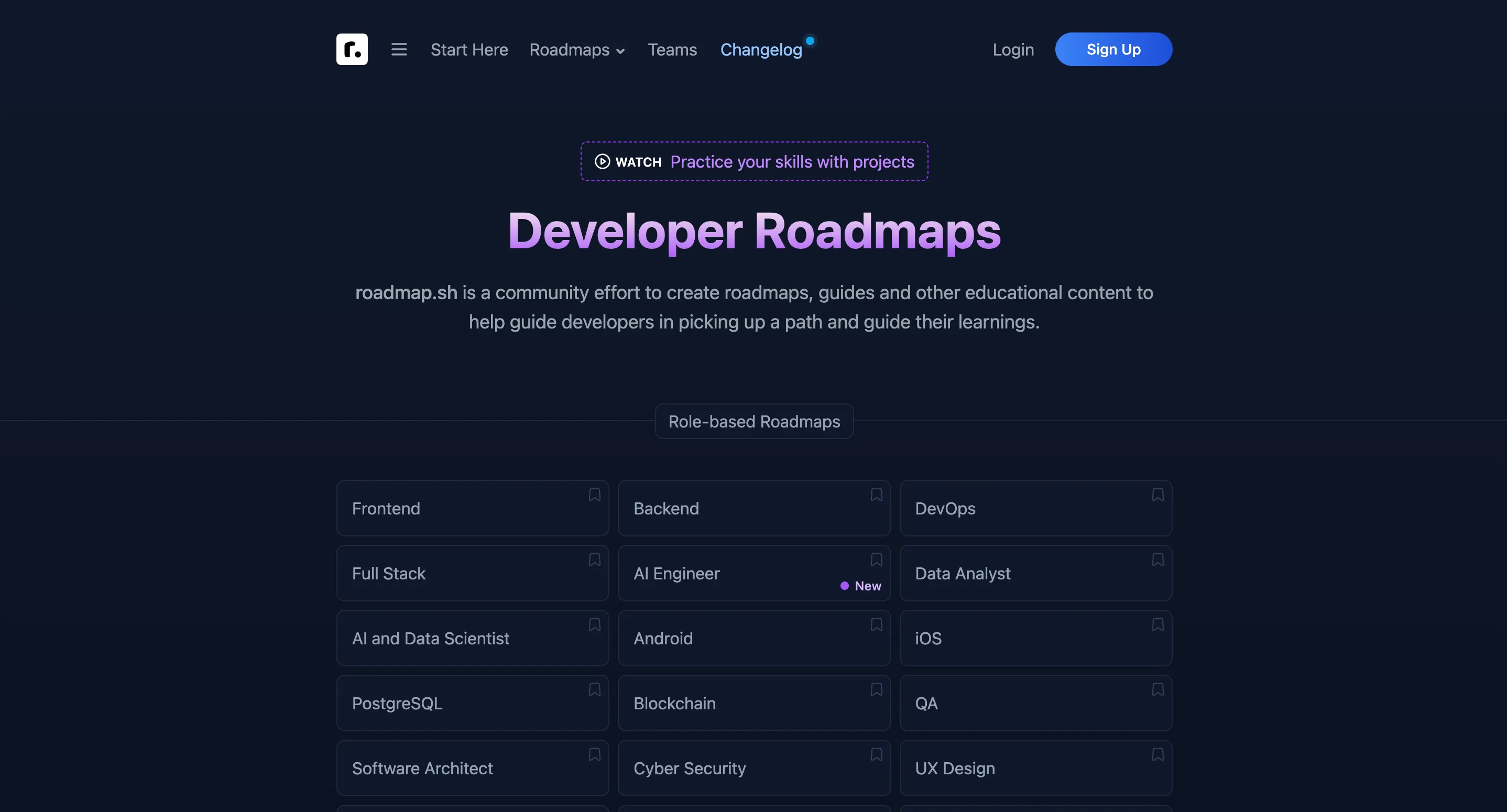 Roadmap.sh